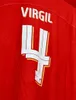 American College Football Wear 2024 Carabao Cup Final Jersey VIRGIL Luis Diaz Szoboszlai M.SALAH DRAWIN Maillot with Full Sponsor