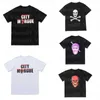 Designer Skull Imprimé Mens Designer T-shirt Casual Tees Homme Vêtements Streetwear Haute Qualité Hip Hop Designer Manches Courtes Femmes Hommes Polos Taille S-XL designerCP8C