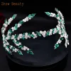 Bijoux A254 Bandeau en strass pour femmes Headal Bridal Heads Bridal Headwear Wedding Hair Accessories Princess Crown Queen Diadem