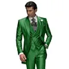 Costumes pour hommes Costumes pour hommes 3 pièces Business Loisirs Slim Fit Convient aux mariages Banquets Groom Tuxedos Veste Gilet avec pantalon