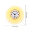 Wall Clocks Bathroom Suction Cup Clock Vintage Decor Waterproof For Shower With Silica Gel Loop Modern