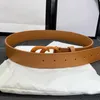 Designer Fashion men Womens Belts Designer Brand Women Men Designer Belts Women Casual Letter Smooth Buckle Luxury Belt with Cowhide Leather Top Quality Belt width 3