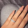 Bandringar 14K Platinum smycken Natural Diamond Jewelry Strange Gem Ring Female Anillos de Wedding 14K Gold Anillos Mujer Ring J240410