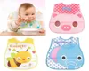 Whole 10pcs Baby Dribs Eva Waterproof Lunch Bibs Boys Dziewczęta niemowlęta wzór kreskówek BIBS ZABAWKI DO SELEMING CARE2323373198