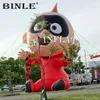 6mH (20ft) With blower wholesale Lovely red giant Inflatable Baby cartoon Custom Model for outdoor advertising