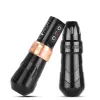 Guns Wireless Tattoo Machine Pen OLED Dazzling Color Screen Tattoo Pen Borstelloze motor Tattoo -machine voor permanente make -up