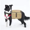 Sac de transport pour chien, réglable, pour chiot, auto-selle, sac à dos pour l'entraînement en plein air, sacs de randonnée, gilet avec poches