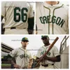 2024 Oregon Ducks 1954 Throwback -uniformen aangepaste naam elk nummer alle mannen vrouwen jeugd honkbal jersey