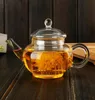 New 250ml High Quality Heatresistant borosilicate glass Teapot inner filter tea kettle Kung Fu tea Coffee Pot Whole7878952