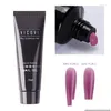 Nail Gel Vii 10 Color Extension Acrylic Uv Led Builder Quick Tip Form Jelly Crystal Tslm1 Drop Delivery Health Beauty Art Salon Otmsf