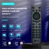 リモートコントロールG20BTSプラスG20S Pro 2.4Gワイヤレス音声バックライトエアマウスジャイロスコープX96 X4 AM7 Android TV BoxのIR学習コントロール