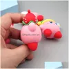 Party Favor Figure Kawaii Kirby stjärnor olika former PVC Model Toys Boys and Girls Birthday Presents For Friends or Children Drop Del Dhwyy