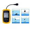 Finder FF11081 Tragbarer Fischfinder Ice Fishing Sonar Sounder Alarm Rechargleble Wandler Fischfisch 0,7100 m Fischerei Echo Sounder