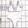 Lettre de maillot de bain à soutien-gorge rembourré