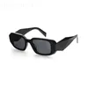 Сплошные черные мужские солнцезащитные очки для женщин -дизайнерские солнцезащитные очки красивые густые крупные рамки творческая защита от ультрафиолета Lunette Поляризованные солнцезащитные очки Pretty PJ001 E23