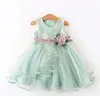 Baby meisjes jurk casual kostuum kinderjurken voor meisjes bloem babyjurk meisje feest kleine prinses tutu zomerjurk