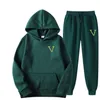 Tracksuits dames twee stukken sets vrouwelijke hoodie jassen broeken met letterszijde voor dame slanke jumpers vrouw tracksuit autunmn veeruitgaven