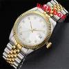 Datejust orologio moissanite orologi da donna firmati orologio da polso al quarzo impermeabile da nuoto diamanti luminosi orologio meccanico da uomo di lusso da sera SB008 Q2