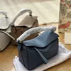 New Luxury Designerwomen's Bag Retro Classic Unique Geometric Lines Adjustable Shoulder Strap Puzzle Shoulder Crossbody Bag Handbags Crossbody Bag No Box