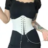 Gürtel Sexy Korsett Unterbrust Frauen Gothic Top Curve Shaper Modellierung Gurt Abnehmen Taille Gürtel Spitze Korsetts Bustiers Schwarz White253Q