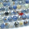 Pierres précieuses en vrac Kyanite naturelle à facettes Cube perles pierres précieuses bleues en gros pierre semi-précieuse pour la fabrication de bijoux bracelet collier bricolage