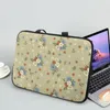 Einkaufstaschen, gebrochenes Blumenmuster, Laptoptasche für HP, Dell, Asus, Apple, Universal-Reisehandtasche, 10, 12, 13, 15, 17 Zoll, Cartoon-Computertasche