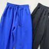 Women's Pants Ade# Couple Sweatpants Printed Leg Elastic Waist Tie Fashionable Sports Trousers Korean Trendy Loose Casual
