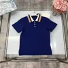 Neues Kinder-POLO-Shirt, Sommer-T-Shirt, Baby-T-Shirt, Größe 100–150, gesticktes Logo für Jungen, kurzärmlig, Baumwolle, Mädchen-Revers-T-Shirts, 24. Februar 2020