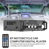 Усилитель BT298A Mini Audio Power усилитель 2CH 300W+300W для автомобильного дома Bluetooth Digital Audio Receiver Amp Digital Mp3 -плеер FM Radio