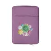 Sac à dos nouveau sac pour ordinateur portable 11 13 14 15 pouces étui pour HP Dell Samsung sacs pour ordinateur portable violet série 3D antichoc sac à main de transport de protection