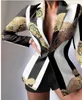 Women's fashion temperament new casual suit jacket printed beads beautiful multi-style women's Suits & Blazers