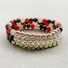 Strand Ruberthen Design 6 MM Sunstone Granato Occhio di tigre Pietra Corniola Bracciale misto Donna Cooper Perline Yoga Polso Mala