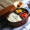 Boîtes à Bento japonaises 3 grilles, boîte à déjeuner de cuisine en bois naturel, boîtes à Sushi en bois naturel écologique, récipient alimentaire, bol de table LT781