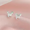 Studörhängen Mini Bow Tie Mouse Earing For Women Kids Söta små djurörören Pendientes Cartoon Movie Jewelry Wholesale