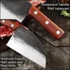 Mutfak Bıçakları Xituo Üstün Profesyonel El yapımı Dövme Karbon Çelik Şef Mutfak Dilimleme Mutfak Bıçağı Geleneksel Pişirme Araçları Q240226