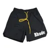 Designer pour hommes shorts rhudes shorts pour hommes cinquième shorts pour hommes sets pantalons de survêtement lâches et confortables être populaires 2024 RHUDE NOUVEAU créateur de gymnase pour hommes Summer Shortsnmvw