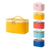 Cosmetic Bags 2024 PU Bag Hand Holding Ladies Portable Storage Korean Style Ins Candy Color