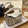 New Luxury Designerwomen's Bag Retro Classic Unique Geometric Lines Adjustable Shoulder Strap Puzzle Shoulder Crossbody Bag Handbags Crossbody Bag No Box