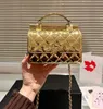 CHANNEL Designer Shoulder Classic Flap Bag Designer Handbags Designer Handbags Messenger Bag gold chain bag Fashion Woman Purse Genuine Leather wallet 18cm