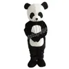2024 Super uroczy kostium maskotki panda urodzinowy kostium świąteczny
