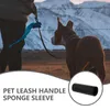 Hundehalsbänder 5 Stück Schwammabdeckung Abschleppseil Griff Zubehör für Ärmel Leine Grip Wraps