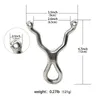 Caça estilingues de metal de alta qualidade estilingue profissional esportes ao ar livre precisão tiro catapulta com tubo redondo elástico frete grátis yq240226