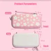 Bags Nintend Accessories Pink Cherry Sakura Travel Carrying Storage Bag Protective Cover Case For Nintendos Switch / Lite Film Glass