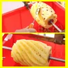 Máquina de descascar artefato de faca de abacaxi, aço inoxidável, remoção automática de olhos de abacaxi, conjunto de facas, máquina de ferramentas