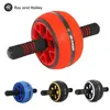 Abdominal Roller Exercise Wheel Fitness Equipment Mute Roller For Arms Back Belly Core Trainer Body Shape Training Supplies 240226