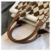 2024 New Designer Bag Fashion Handbag Women's Tote Bag Crossbody Bag Most Colors Casual Versatile Square Canvas Shopping Bag Large Capacity Diamond Grid Edge Letter