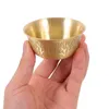 Schalen Kupferschale Ornament Buddha Anbetung Wasser Reis Dekor Kleines Angebot Kreative Einrichtungsgegenstände Golden