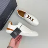 2024 nuove scarpe eleganti firmate casual matrimonio sociale uomo Zegna lace-up business party qualità pelle leggera grosso sneakers formatori formali con originale