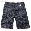 Męskie spodenki 2023 Summer Men Army Cargo Shorts Fashion Men Casual Camo Printed Shorts Mężczyzna kamuflaż Multi Pockets Wojskowe 28-38 240226