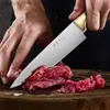 Kitchen Knives Deboning Butcher Kitchen Knives Hand Forged Stainless Steel Slaughter Fillet Knife Fish Meat Cleaver Cutting Knife Q240226